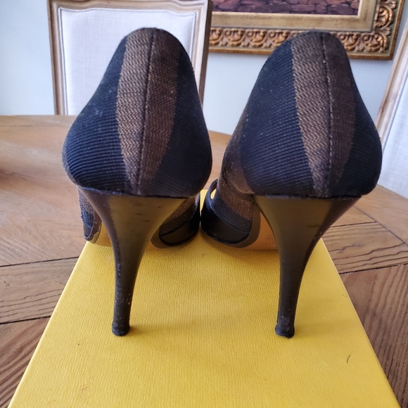 Fendi open toe pumps - Picture 7 of 8